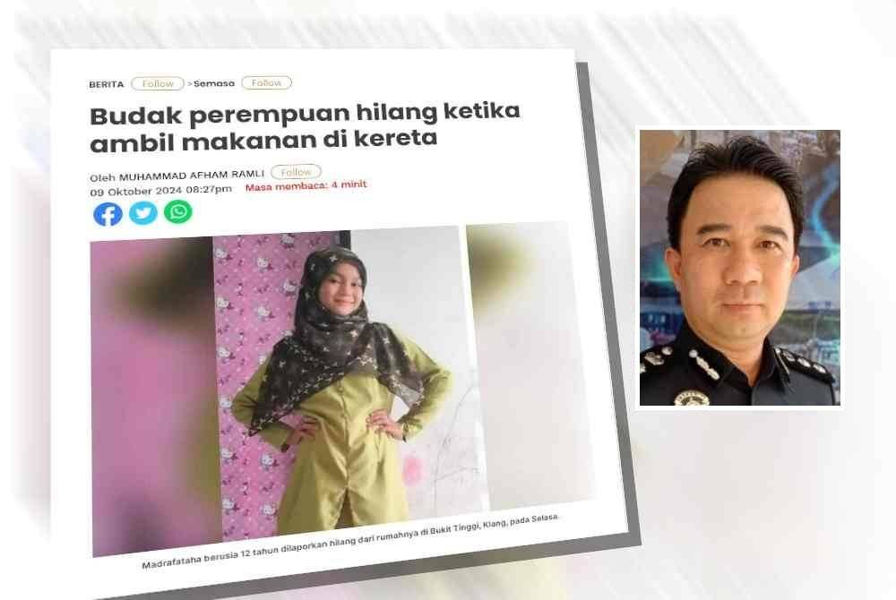 Laporan Sinar Harian. Gambar kecil: Cha Hoong Fong