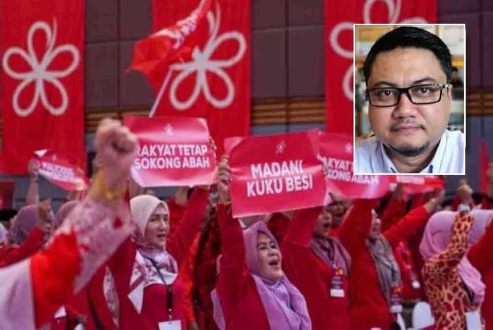 Pemilihan Bersatu hakikatnya berlandaskan amalan demokratik dengan lebih ramai wakil rakyat parti itu dikenal pasti memenuhi syarat kelayakan asas bertanding jawatan Top 5. Gambar kecil: Hisommudin