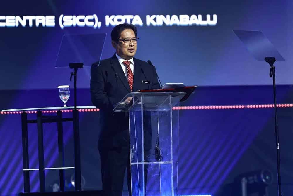 Azam ketika berucap pada Konvensyen Integriti, Tadbir Urus dan Antirasuah (KITA) Tahun 2024 di SICC Kota Kinabalu.