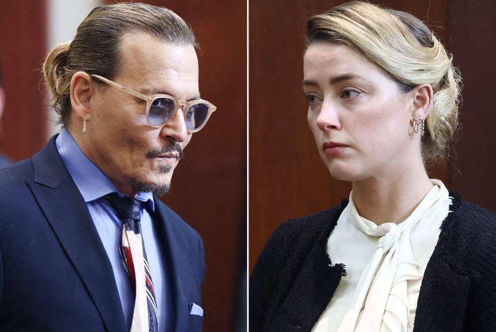 Johnny Depp dan Amber Heard. Foto Agensi