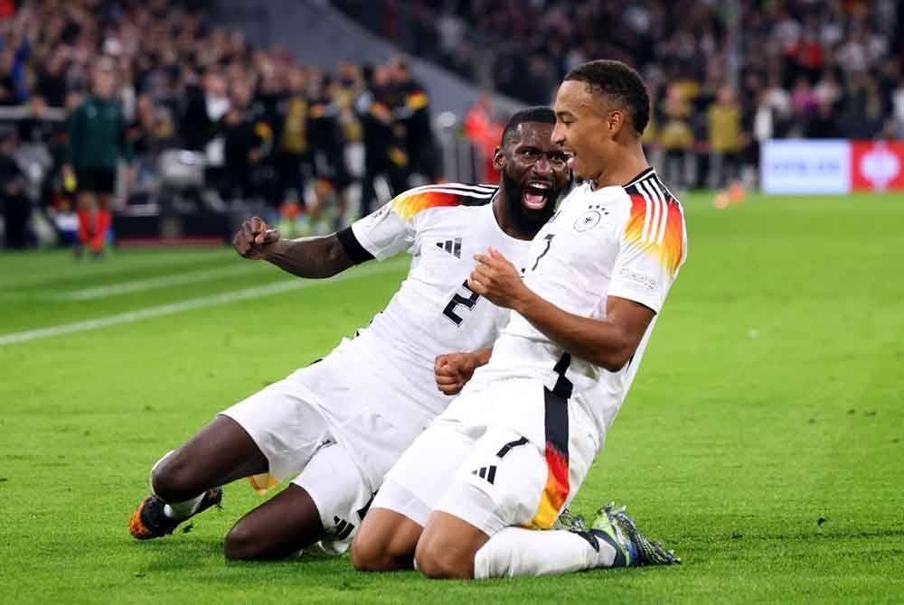 Leweling hadirkan tiga mata buat Jerman ketika melayan kunjungan Belanda di Allianz Arena. Foto Agensi