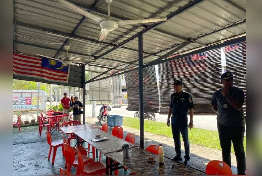 Tindakan khas ini dijalankan melalui Jabatan Penguatkuasaan bersama Pejabat Cawangan Kepong pada Rabu.