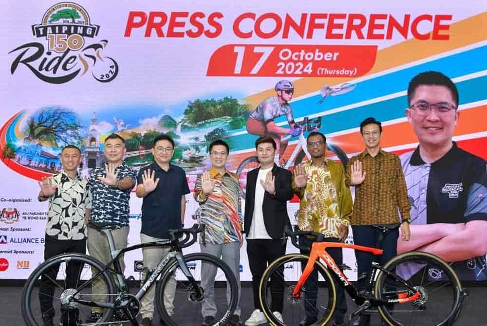 Taiping 150 Ride 2024 barakan sambutan ke-150 Bandar Taiping