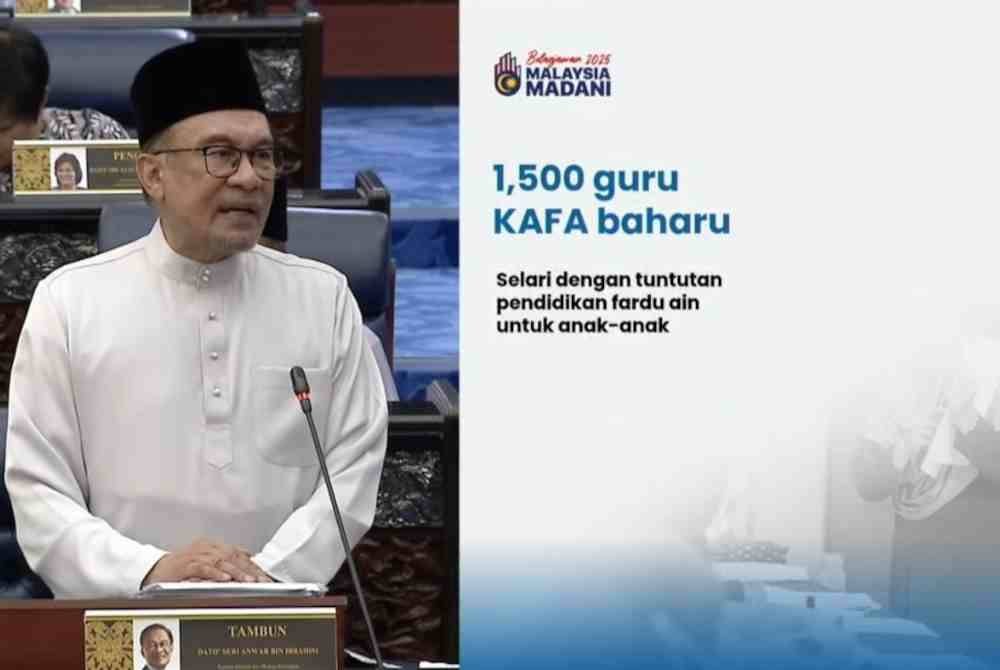 Kuota guru KAFA ditambah 1,500 orang dalam memperkasa institusi pendidikan Islam di negara ini