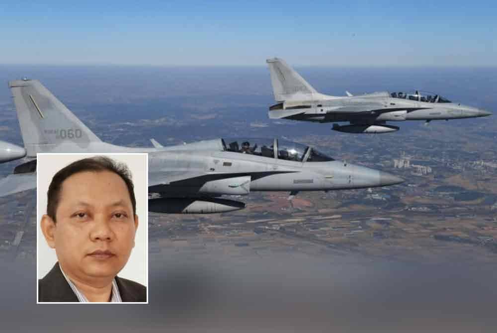 Pesawat FA-50M yang dibeli Malaysia dari Korea Selatan untuk kegunaan TUDM. (Foto hiasan) Gambar kecil: Zaki Salleh