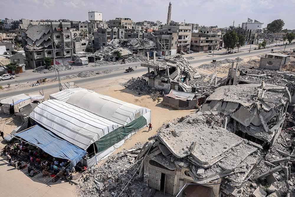 Gerakan Fatah pada Sabtu menuntut tindakan &#039;segera dan menyeluruh&#039; daripada negara-negara Arab dan masyarakat antarabangsa untuk menghentikan genosid Israel di Semenanjung Gaza.(Gambar hiasan) Foto AFP