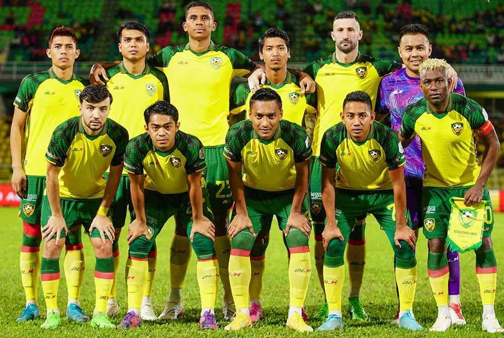 Kesebelasan utama KDA FC diturunkan pada aksi bertemu Terengganu FC pada saingan Liga Super 2024-2025 di Stadium Darul Aman pada malam Sabtu. Foto KDA FC