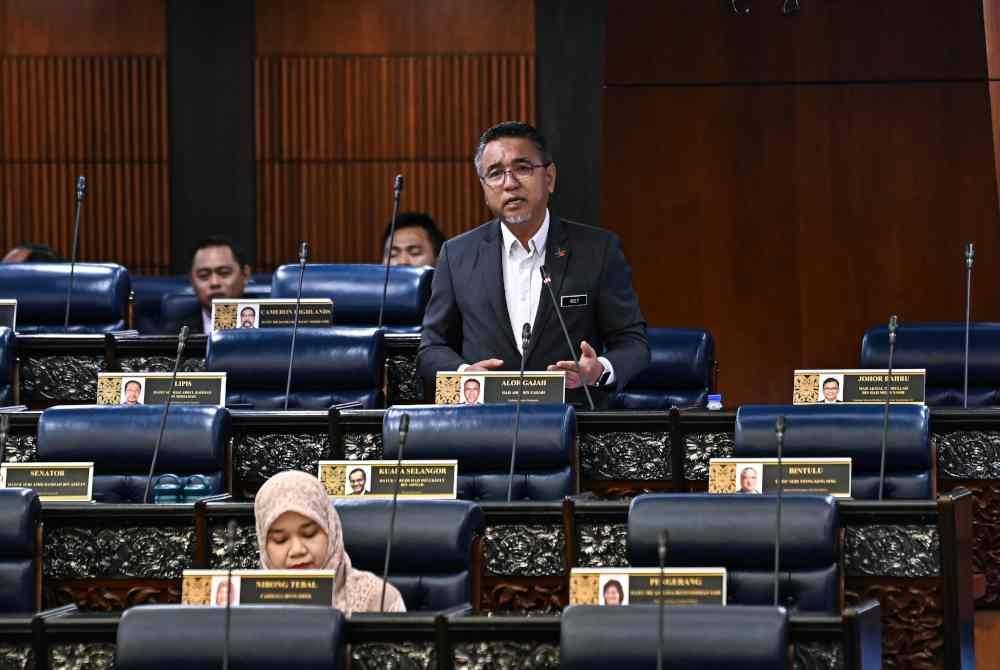 Adly ketika sesi jawab lisan di Dewan Rakyat pada Isnin.