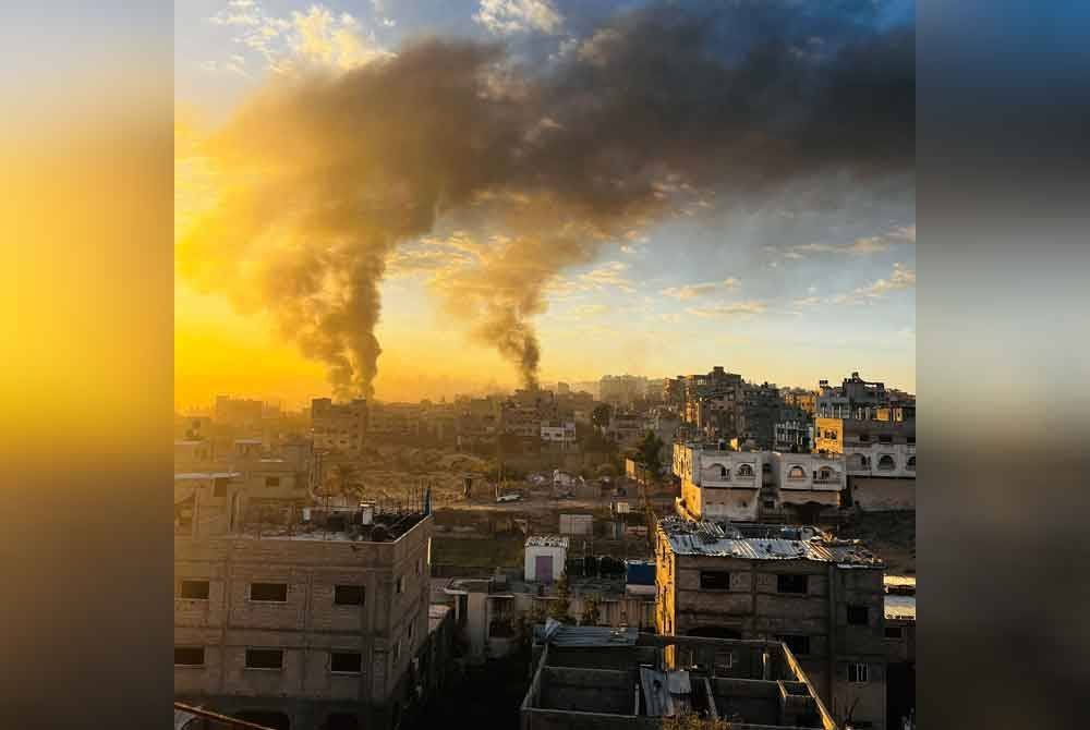 Indeks Pembangunan Manusia Semenanjung Gaza dijangka jatuh ke tahap 1955 iaitu 0.408 pada tahun ini akibat konflik dengan Israel. Foto AFP