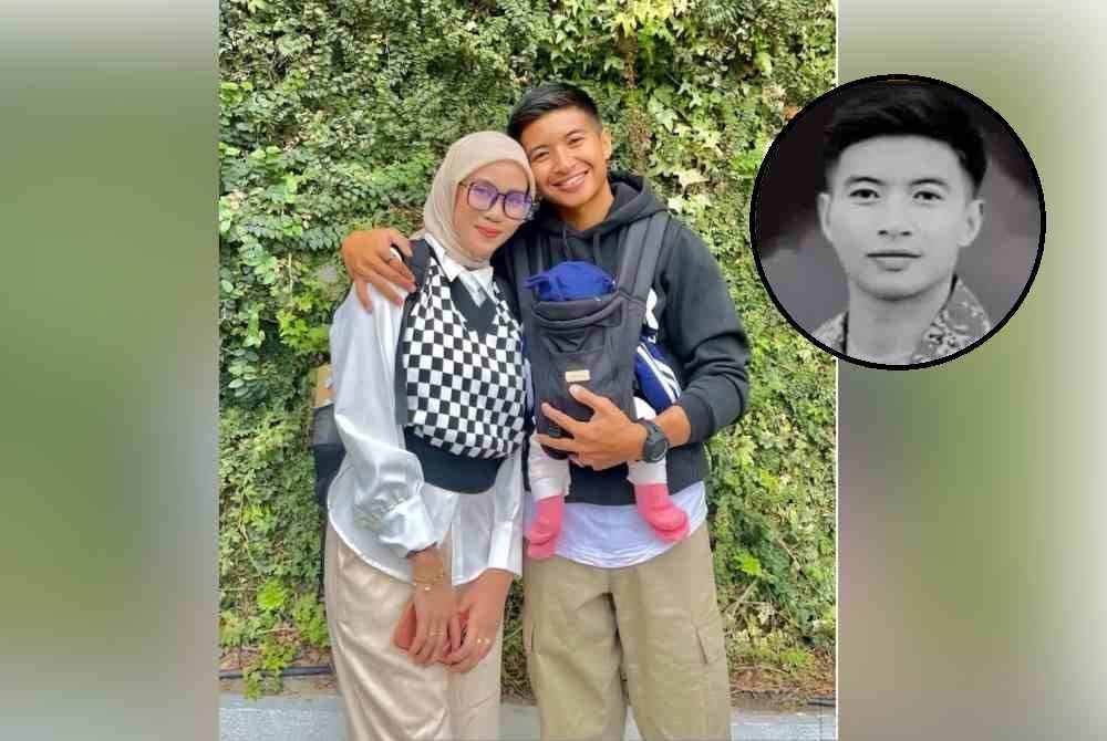 Gambar percutian bersama isteri dan anaknya di Cameron Highlands yang sempat dimuat naik oleh Allahyarham Mohd Izuan.