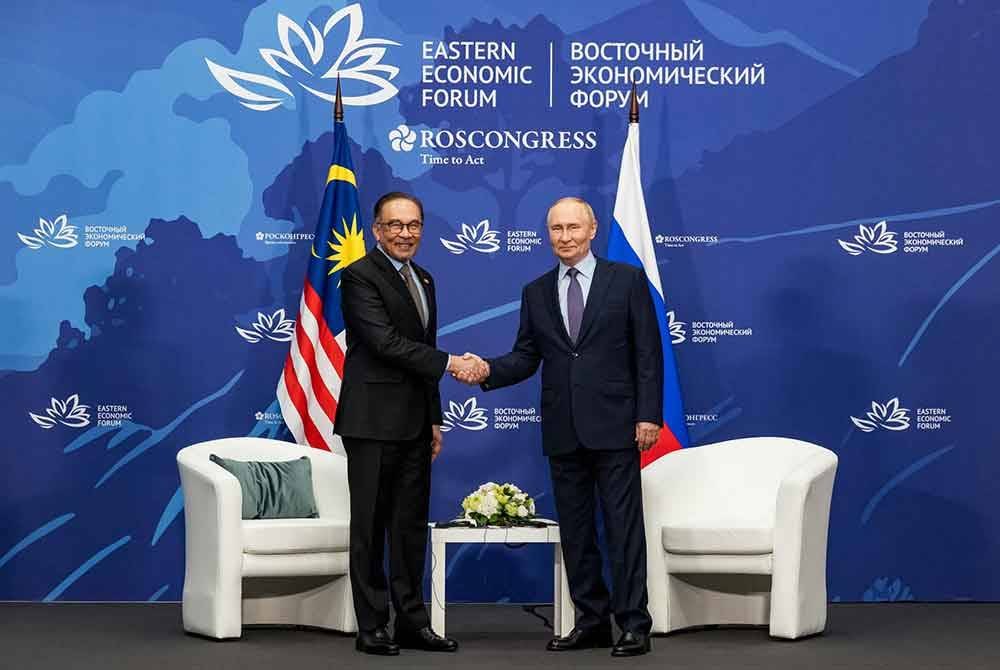 Anwar pada Jumaat menyatakan ucapan sekalung penghargaan kepada Presiden Rusia, Vladimir Putin atas jemputan menghadiri Sidang Kemuncak BRICS yang baru selesai.