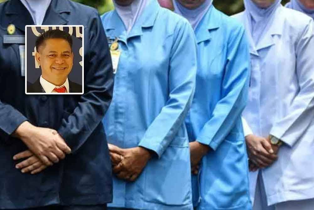 Isu kualiti kain uniform yang dibekalkan kepada jururawat dan pembantu perubatan KKM sudah lama dan berulang kali dibangkitkan sejak 10 tahun lalu. - Gambar hiasan (Gambar kecil: Ajulahin Japin)