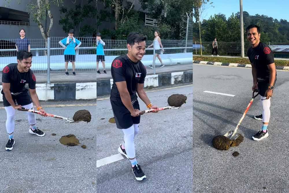 Tindakan yang dibuat Alif mungkin kecil di mata kita, tetapi besar maknanya bagi penduduk atau mereka yang beriadah di kawasan itu.