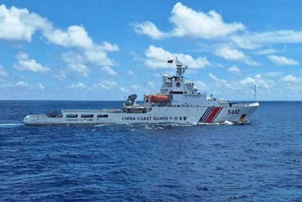 Indonesia sekali lagi mengusir kapal Pengawal Pantai China di Laut Natuna Utara.