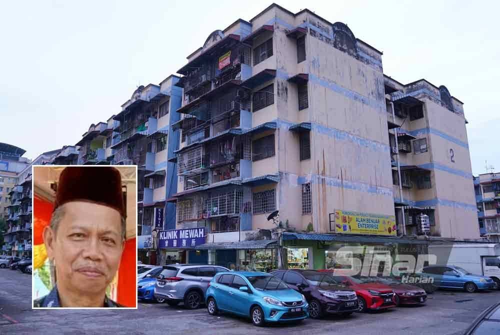 Flat Pandan Mewah di Ampang didakwa dibanjiri warga asing. - FOTO: SINAR HARIAN/ MOHD HALIM ABDUL WAHID, gambar kecil: Abd Haffidz