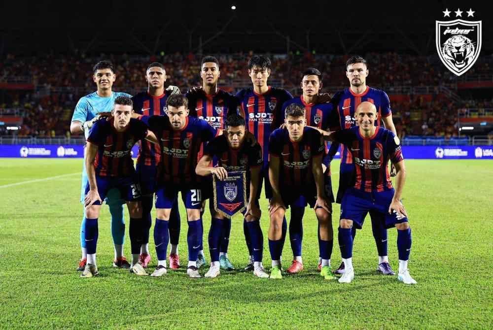 JDT menewaskan Selangor 3-0 dalam perlawanan Liga Super di Stadium MBPJ, malam tadi. Foto Johor JOHORSouthernTigers