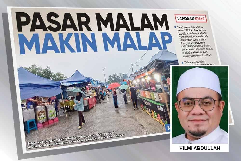 Sinar Ahad melaporkan perniagaan pasar malam semakin malap apabila trend jualan dalam talian dikatakan ‘membunuh’ kemeriahan pasar malam di negara ini khususnya peniaga pakaian, aksesori dan kosmetik kerana ia didakwa lebih mudah, murah serta banyak pilihan.