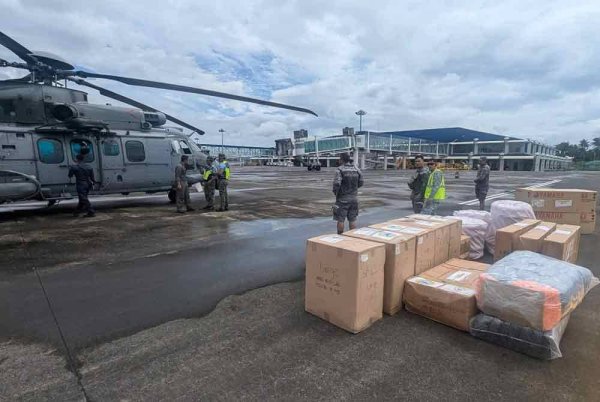 Misi itu membabitkan penerbangan pergi balik dari Pangkalan Udara Villamor ke Lapangan Terbang Antarabangsa Bicol dengan membawa tiga unit bot angin berserta enjin sangkut dan 10 kotak peralatan menyelamat. Foto TUDM