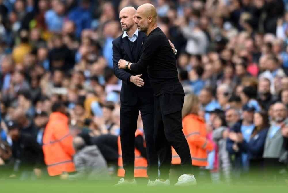 Guardiola simpati nasib menimpa ten Hag selepas dipecat Manchester United. Foto Agensi