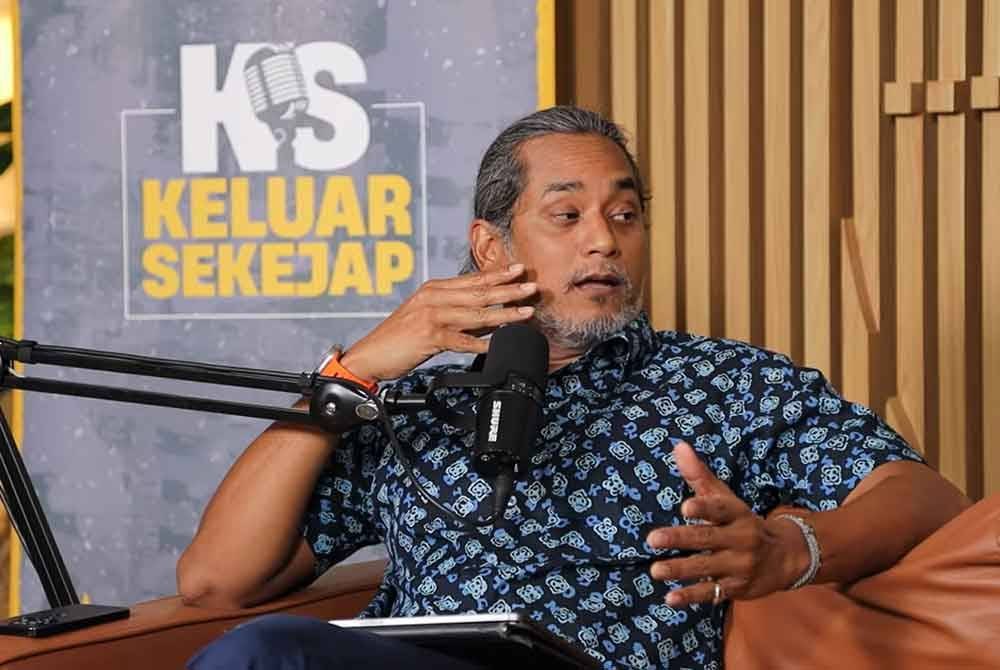 KJ menerusi podcast Keluar Sekejap pada Rabu.