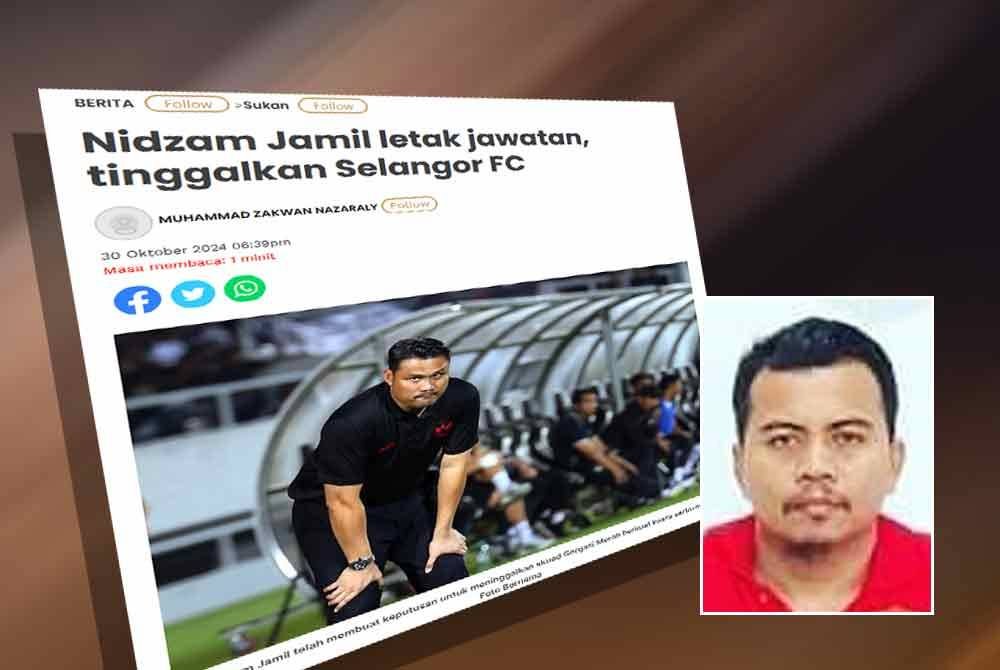 Laporan Sinar Harian. Gambar kecil: Mohd Faizal