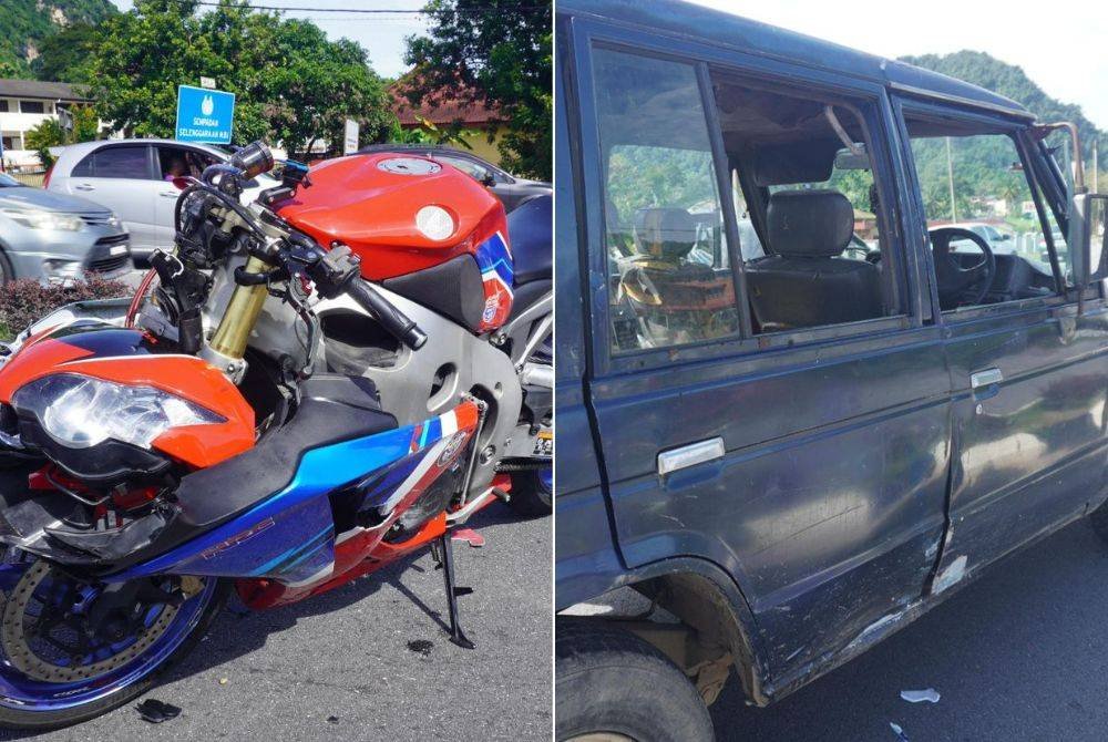 Kenderaan pacuan empat roda yang keluar simpang menyebabkan penunggang motosikal tidak sempat mengelak dan melanggar sebelum meninggal dunia dalam kejadian kemalangan di Jalan Tambun di Ipoh pada Khamis.