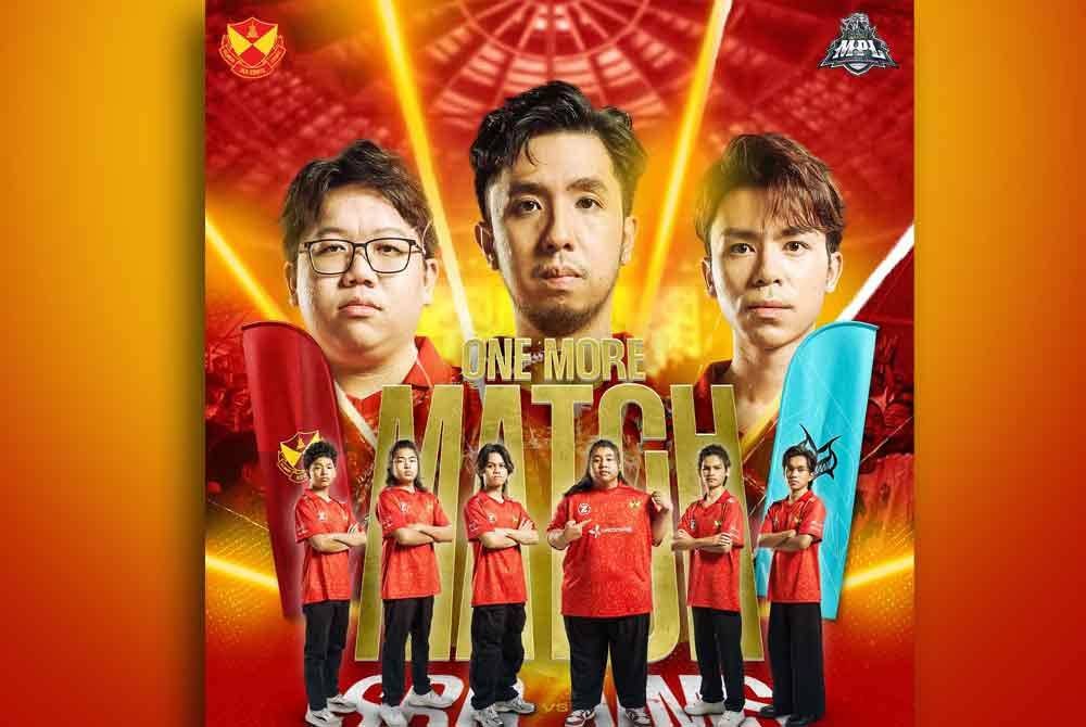 SRG menamatkan saingan 17 minit pada perlawanan keenam dengan keputusan 13 kill berbalas lapan kill untuk membawa pulang hadiah AS$25,000 (RM109,450). Foto Facebook Selangor Red Giants Esports