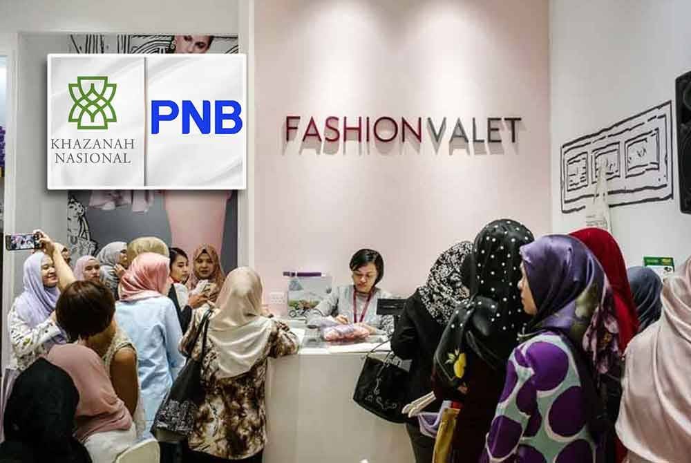 Khazanah dan PNB rugi RM43.9 juta menerusi pelaburan dalam FashionValet. - Foto: Bloomberg