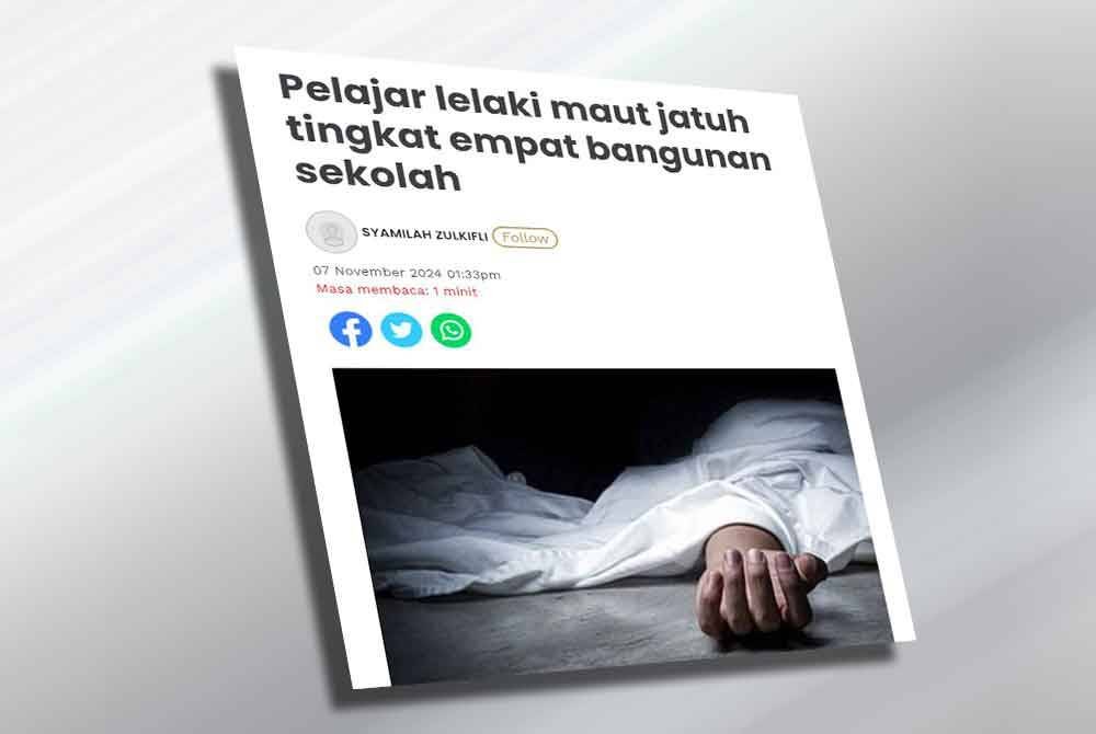 Polis telah pun memanggil beberapa saksi termasuk pelajar dan guru sebuah sekolah di sini bagi membantu siasatan kes seorang pelajar Tingkatan Empat sekolah itu yang maut terjatuh dari tingkat empat bangunan.