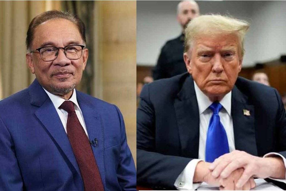 Anwar dan Trump.