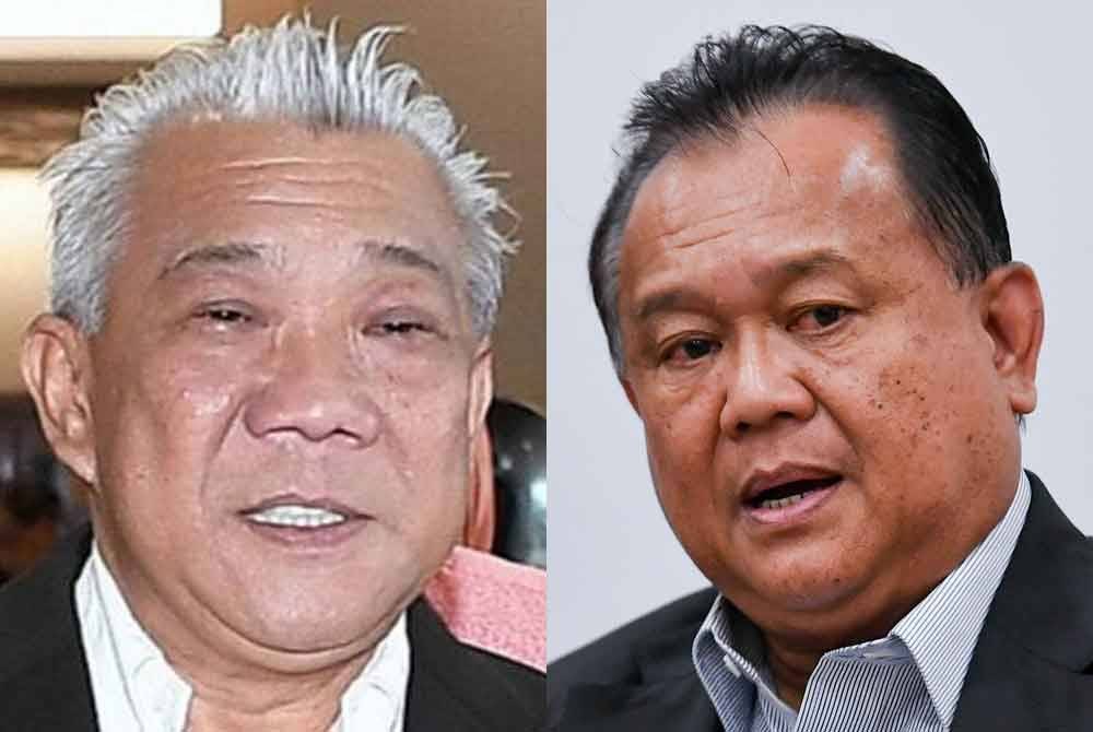 Dari kiri: Bung Moktar Radin, Alexander Nanta Linggi.