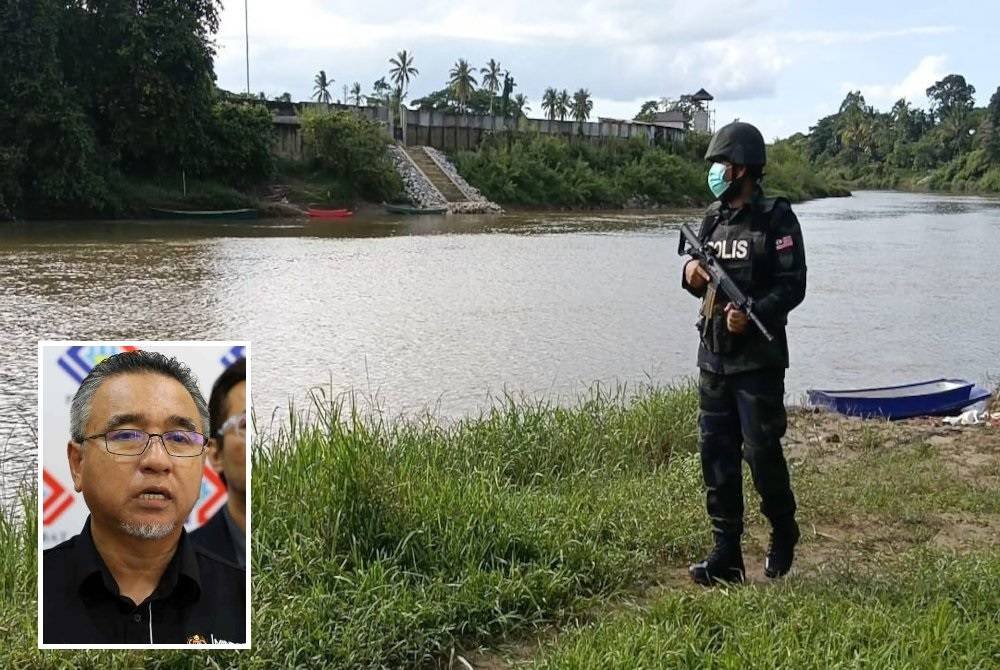 Cadangan pembinaan tembok di Sungai Golok melibatkan kawasan sempadan Malaysia-Thailand di Kelantan akan dibawa ke mesyuarat MKN bagi mendapatkan keputusan yang tuntas. (Gambar kecil: Adly Zahari)