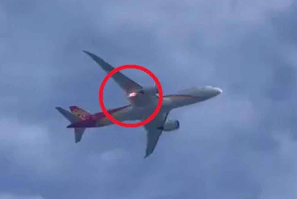 Sebuah pesawat Boeing 787-9 Dreamliner yang dikendalikan oleh Hainan Airlines terpaksa berpatah balik ke Lapangan Terbang Fiumicino, Rom sejurus selepas berlepas pada Ahad akibat kebakaran pada enjin.