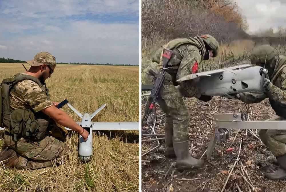 Pesawat tanpa pemandu (UAV) telah menjadi antara &#039;mesin perang&#039; yang digunakan kedua-dua negara bekas Kesatuan Soviet tersebut.