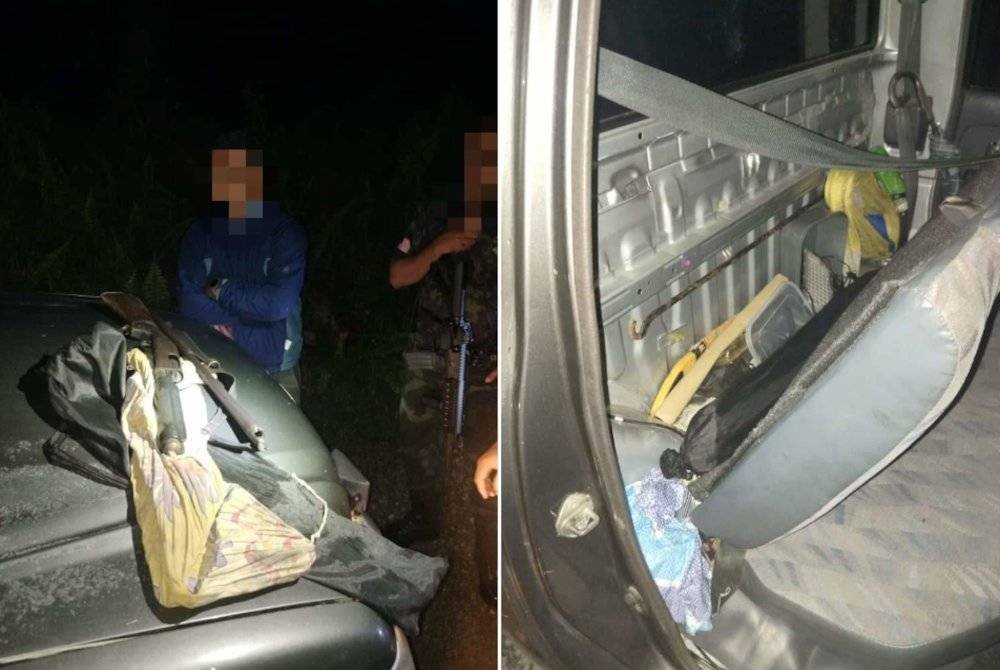 Batalion 7 PGA Kuantan berjaya menumpaskan kegiatan pemburuan haram selepas menahan enam lelaki di kawasan ladang Pongsoi Mukim Semantan, Lanchang, Pahang pada Ahad.