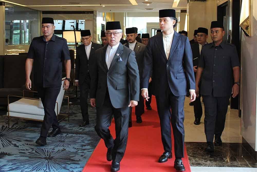 Al-Sultan Abdullah berangkat bagi mempengerusikan Mesyuarat MUIP Ke-193 pada Selasa.