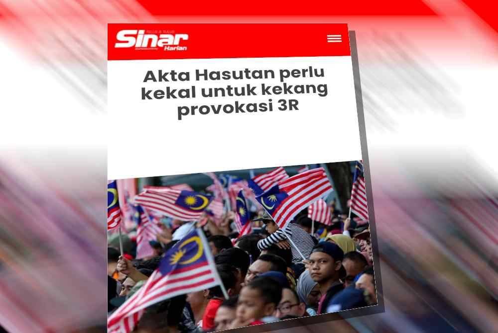 Kabinet telah memberi persetujuan untuk memulakan proses meminda Akta Hasutan 1948 bagi mengekang provokasi terhadap isu kaum, agama dan raja (3R).