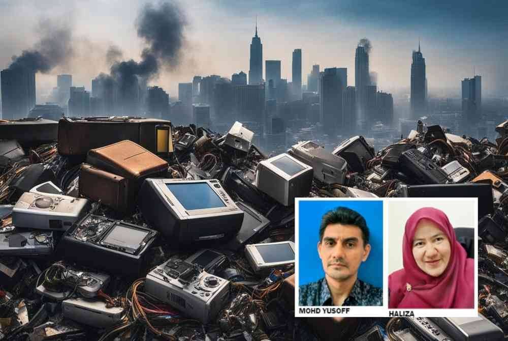 Mana-mana individu yang ingin mengekstrak logam berharga daripada sisa e-waste wajib memiliki kepakaran khusus ketika mengendalikan aktiviti berkenaan kerana dibimbangi boleh menjejaskan alam sekitar dan kesihatan dalam tempoh jangka pendek atau panjang. Gambar hiasan (Gambar kecil: Mohd Yusoff, Haliza)