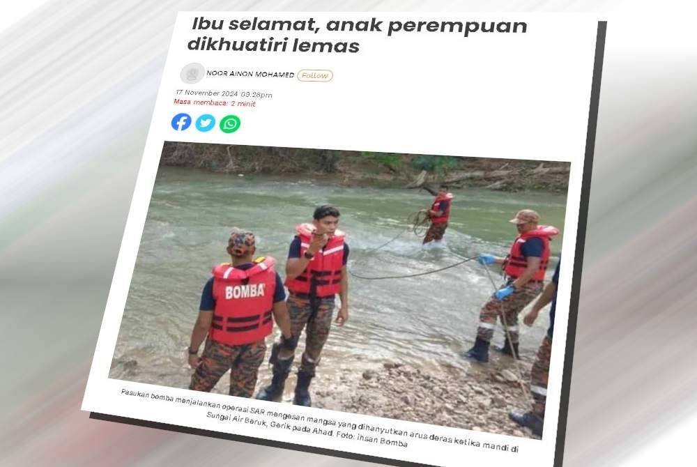 Laporan Sinar Harian.