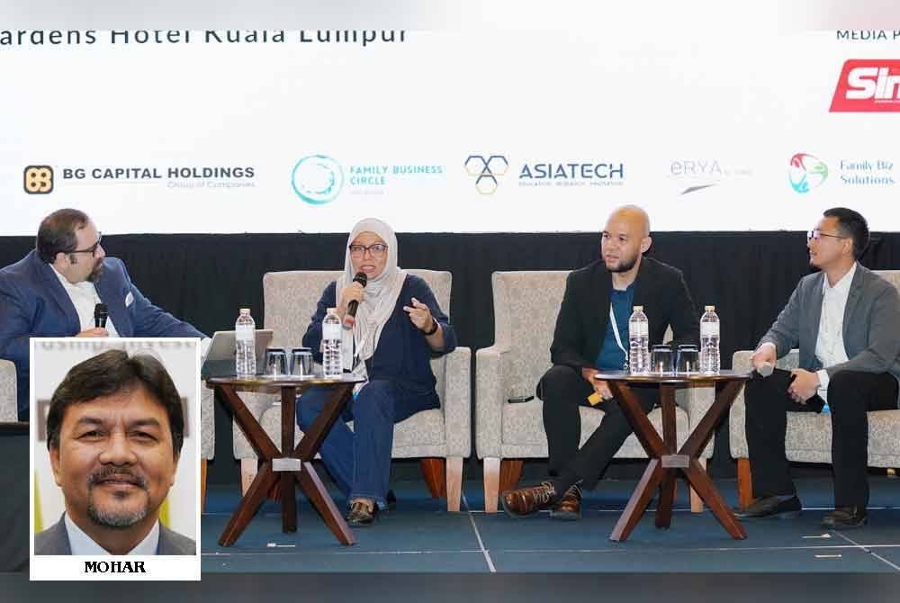 Firdaus (dua dari kiri) menjadi panel pada 4th Asia Pacific Family Business Summit 2024 yang diadakan pada Selasa.