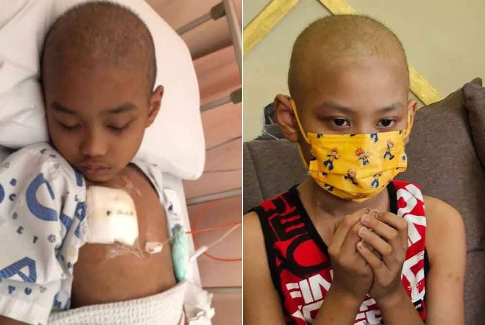 Keadaan Muhammad Razan yang disahkan leukimia B-cell acute pada November tahun lalu. Foto Ihsan Rozemi