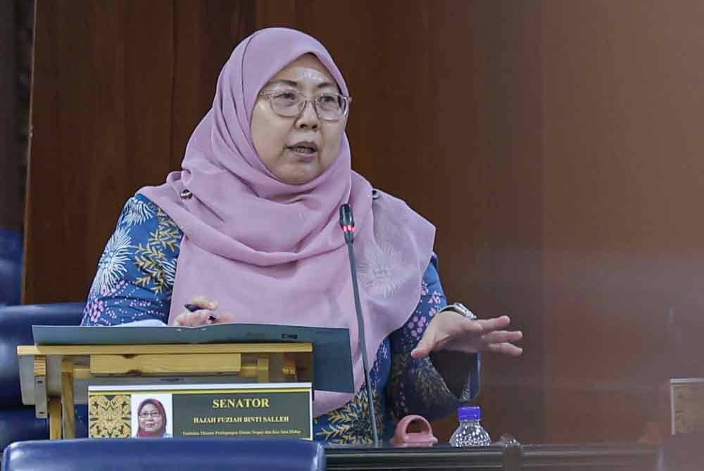 Fuziah pada Persidangan Dewan Rakyat, Khamis. Foto Bernama