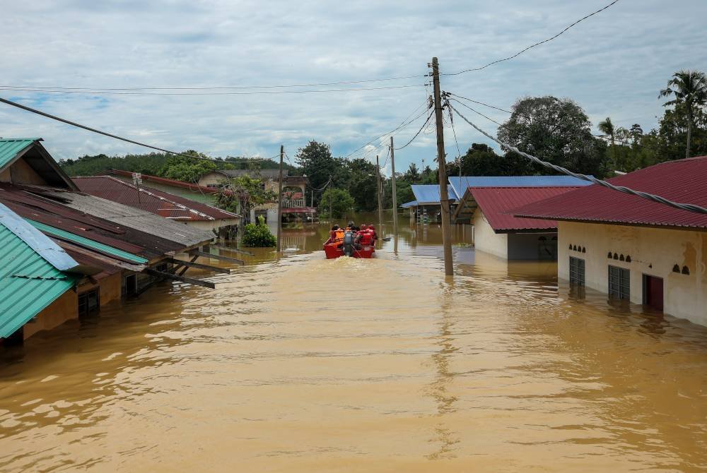 Pahang diramal banjir bermula Rabu hingga Sabtu ini susulan amaran hujan lebat tahap buruk dan waspada yang dikeluarkan Jabatan Meteorologi Malaysia (MetMalaysia).Gambar hiasan