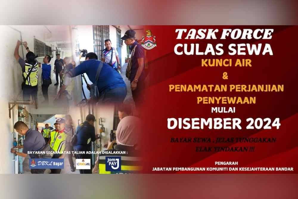 DBKL potong bekalan air penduduk PA, PPR culas bayar sewa