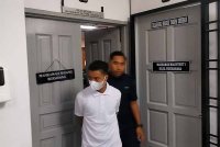 Mohd Zulkurnain dihadapkan ke Mahkamah Sesyen Johor Bahru atas tuduhan melakukan amang seksual fizikal dan rogol remaja perempuan OKU.