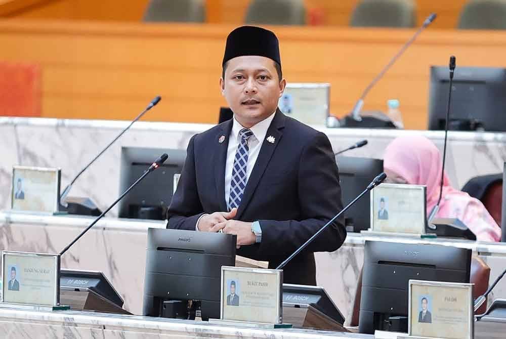 Aznan pada sesi soal jawab persidangan DUN di Bangunan Sultan Ismail, Kota Iskandar, pada Selasa.