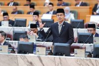 Mohd Fared pada persidangan DUN Johor di Bangunan Sultan Ismail, Kota Iskandar, pada Selasa.