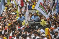 Rakyat Indonesia mengharapkan yang terbaik dari gandingan Prabowo - Gibran. - Foto Muhammad Adimaja/Antara Foto via Reuters