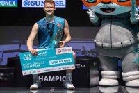 IMBAS KEMBALI…Pemain perseorangan lelaki Denmark, Anders Antonsen meneruskan penguasaan Eropah apabila menumpaskan jaguh China, Shi Yu Qi dalam perlawanan akhir Terbuka Malaysia 2024. Foto: Agensi