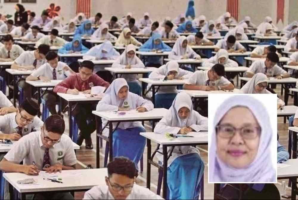 Cadangan KPM melaksanakan transformasi terhadap sistem SPM terutamanya aspek had umur perlu mengambil kira tahap kemampuan pelajar. Gambar hiasan (Gambar kecil: Dr Hasnah)